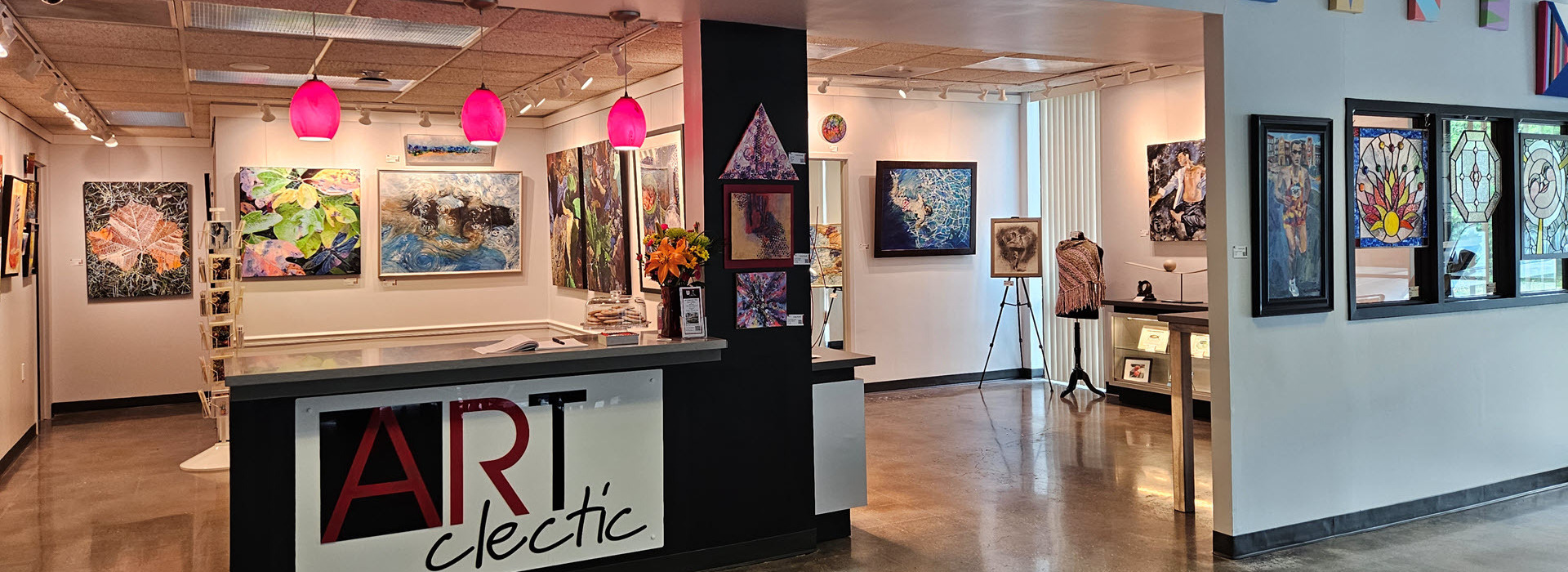 ARTclectic Art Gallery Interior View